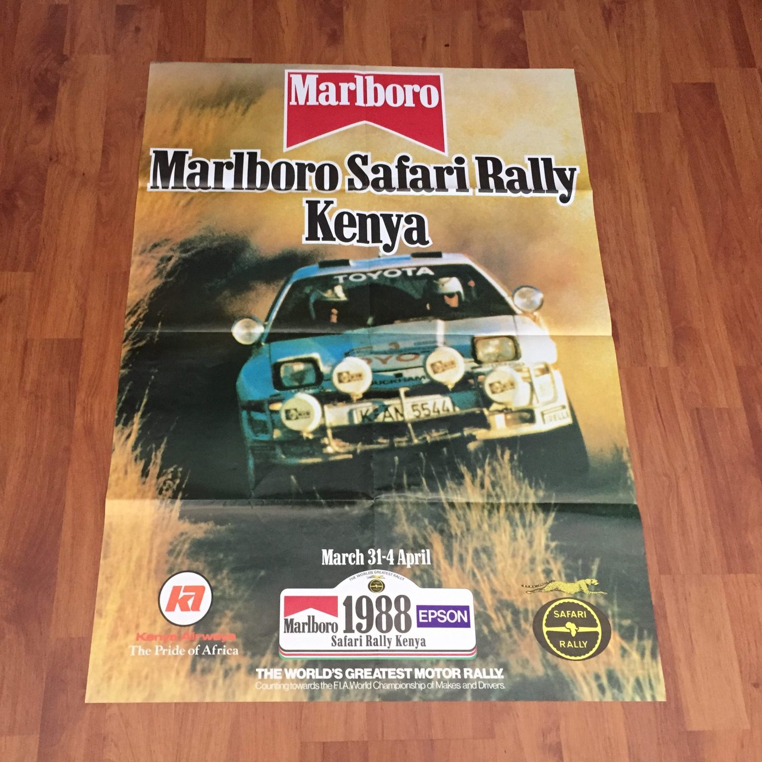 safari rally 1988